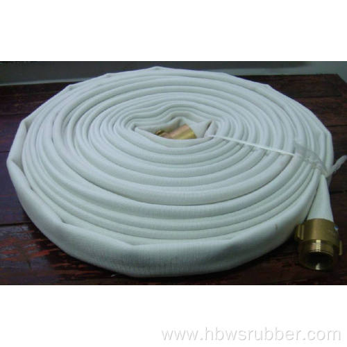 High quality reinforced canvas covered fire hose pipe